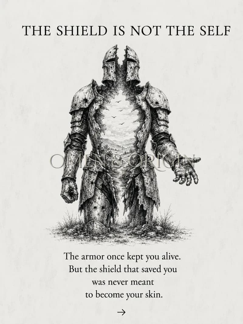 Chapter II — The Shield Is Not the Self