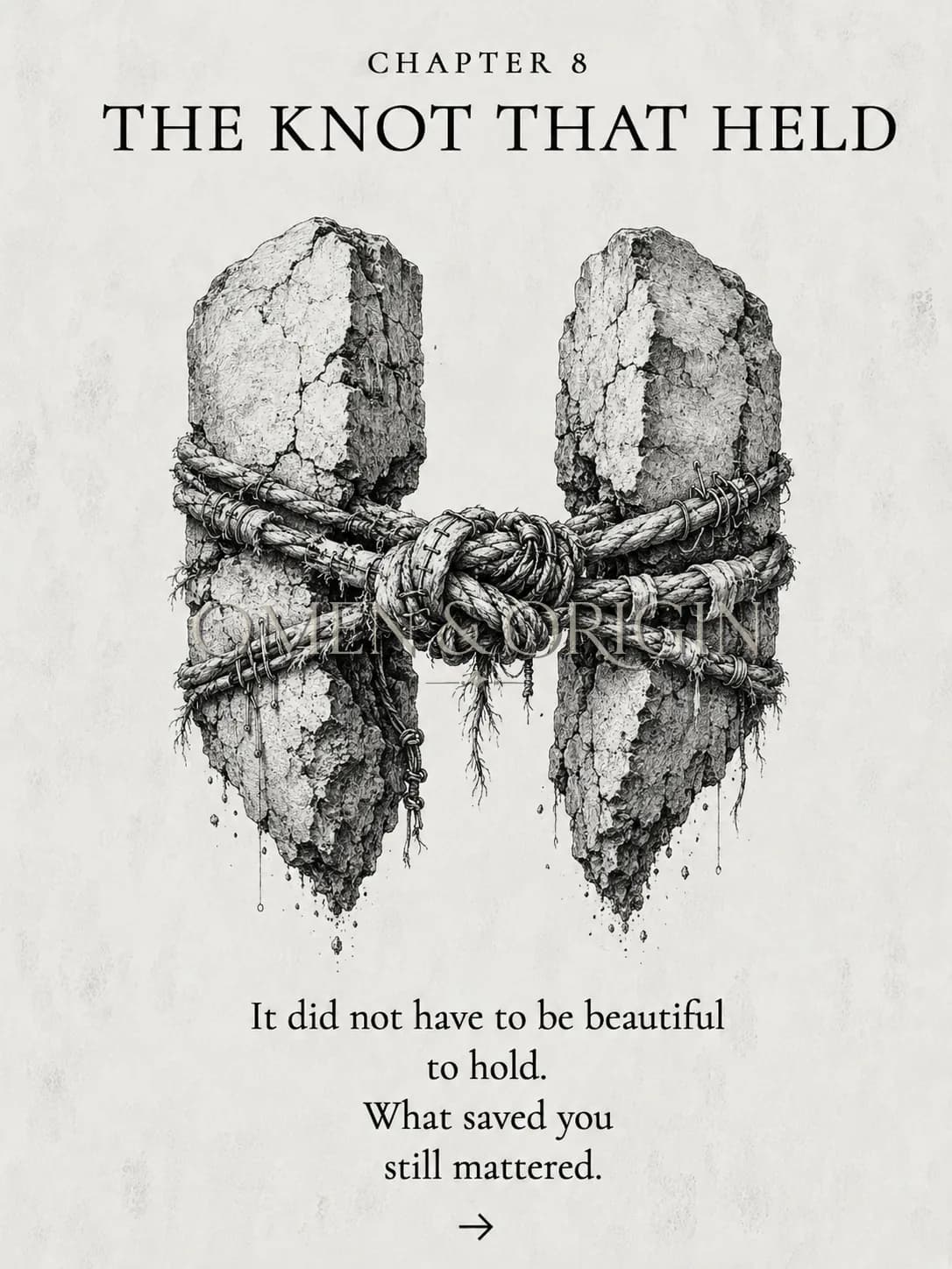 Chapter VIII — The Knot That Held