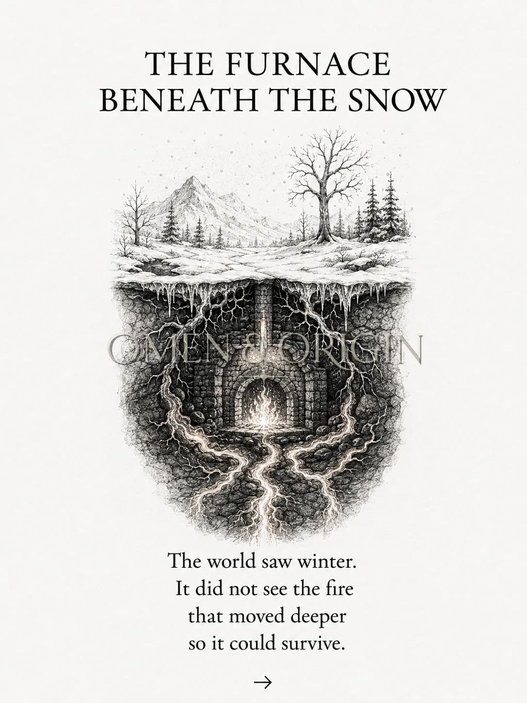 Chapter XIV — The Furnace Beneath the Snow