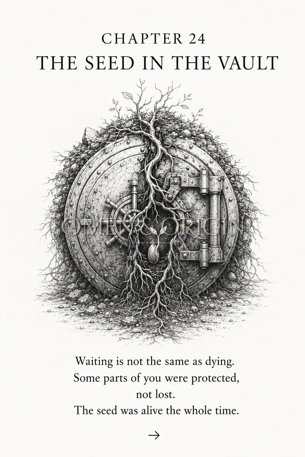 Chapter XXIV — The Seed in the Vault